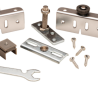 067-0062        Herraje Plegable 2 puertas Trabajo Ligero con bisagras